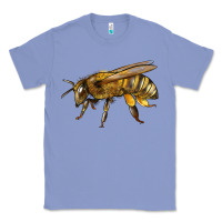 Colony Blue Bee Side Classic Tee - LillyAllenDesigns