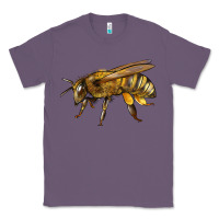 Lavender Bee Side Classic Tee - LillyAllenDesigns
