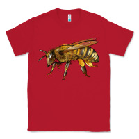 Red Bee Side Classic Tee - LillyAllenDesigns