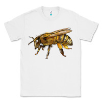 White Bee Side Classic Tee - LillyAllenDesigns