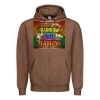 Chestnut I'm The Rainbow Sheep Of The Family Tumbler Zipper Hoodie - BundleAndBundleShop