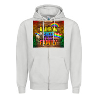 Dove Grey I'm The Rainbow Sheep Of The Family Tumbler Zipper Hoodie - BundleAndBundleShop
