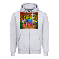Heather Grey I'm The Rainbow Sheep Of The Family Tumbler Zipper Hoodie - BundleAndBundleShop