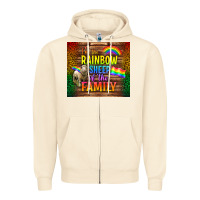 Sandshell I'm The Rainbow Sheep Of The Family Tumbler Zipper Hoodie - BundleAndBundleShop