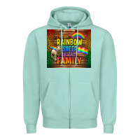 Seafoam I'm The Rainbow Sheep Of The Family Tumbler Zipper Hoodie - BundleAndBundleShop