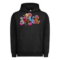 Pigment Black love with cow olivia Urban Hoodie - OliviaCreatesArt