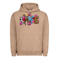 Pigment Burro love with cow olivia Urban Hoodie - OliviaCreatesArt