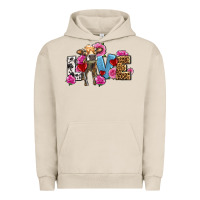 Pigment French Oak love with cow olivia Urban Hoodie - OliviaCreatesArt