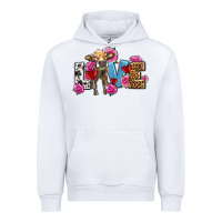White love with cow olivia Urban Hoodie - OliviaCreatesArt