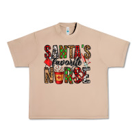 Burro santa's favorite nurse Urban Heavy Tee - Jasminsmagicworld