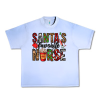 Grape Ice santa's favorite nurse Urban Heavy Tee - Jasminsmagicworld