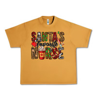 Peanut Butter santa's favorite nurse Urban Heavy Tee - Jasminsmagicworld
