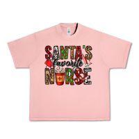 Salmon santa's favorite nurse Urban Heavy Tee - Jasminsmagicworld
