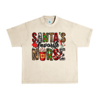 Sandshell santa's favorite nurse Urban Heavy Tee - Jasminsmagicworld