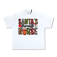White santa's favorite nurse Urban Heavy Tee - Jasminsmagicworld