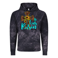 Cloud Black he has risen Vintage Hoodie - JahusDesignShop