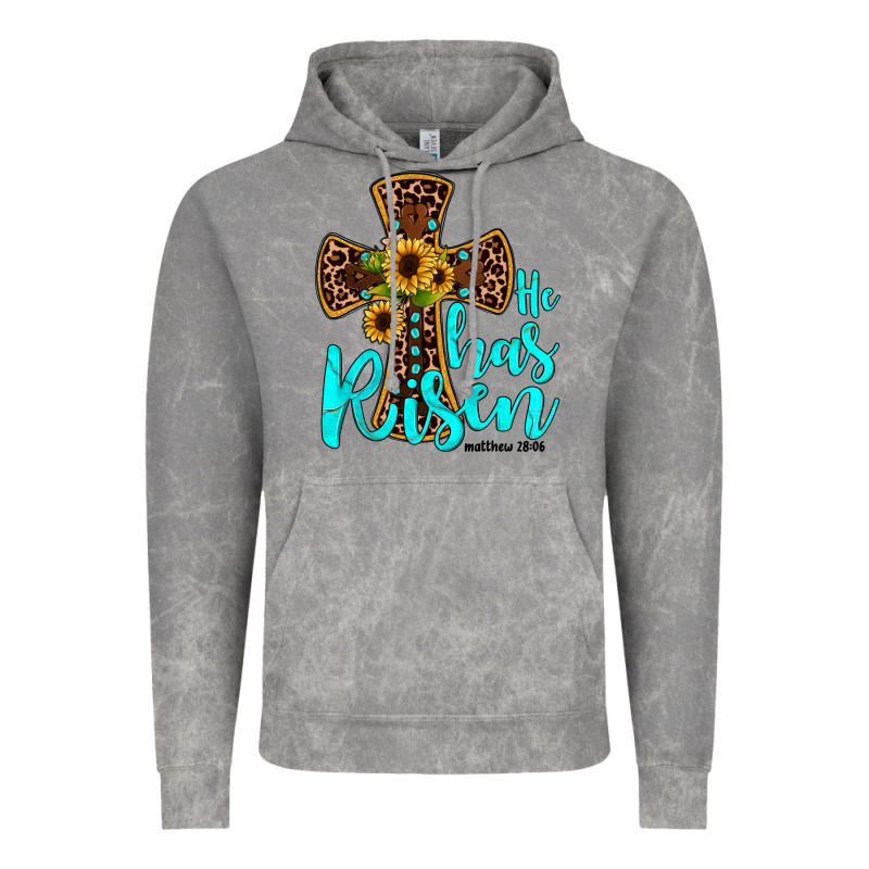 He Has Risen Vintage Hoodie by JahusDesignShop | Teevron