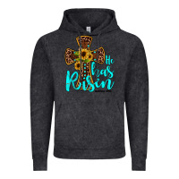 Vintage Black he has risen Vintage Hoodie - JahusDesignShop