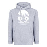 Heather Grey Trail Bike Adventure Awaits Heavyweight Hoodie - Bettercallsaul