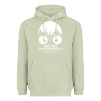 Matcha Trail Bike Adventure Awaits Heavyweight Hoodie - Bettercallsaul