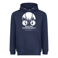 Trail Bike Adventure Awaits Heavyweight Hoodie | Teevron