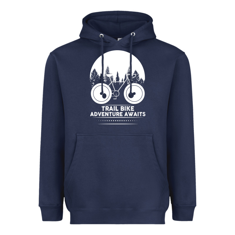 Trail Bike Adventure Awaits Heavyweight Hoodie by Bettercallsaul | Teevron