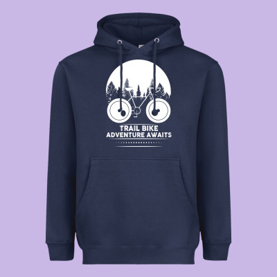Trail Bike Adventure Awaits Heavyweight Hoodie Designed By Bettercallsaul