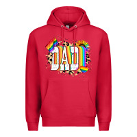 Cardinal Dad Pride Premium Hoodie - NancyCooperArtShop