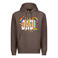 Coffee Dad Pride Premium Hoodie - NancyCooperArtShop