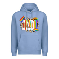 Colony Blue Dad Pride Premium Hoodie - NancyCooperArtShop