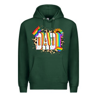 Sports Green Dad Pride Premium Hoodie - NancyCooperArtShop