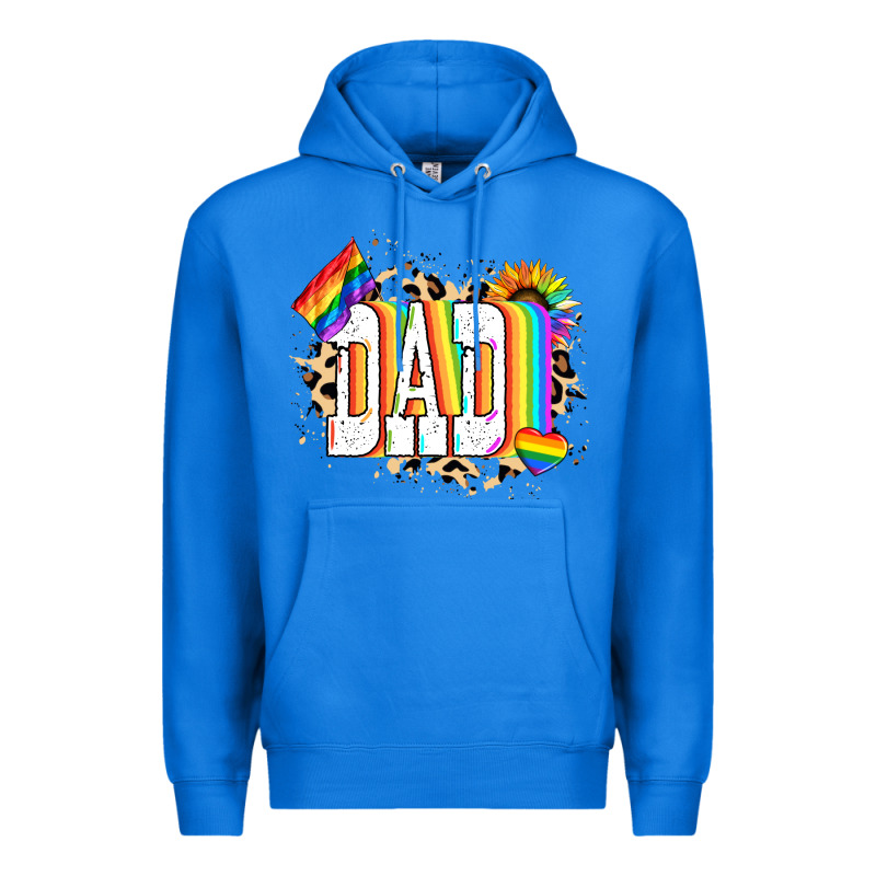 Dad Pride Premium Hoodie by NancyCooperArtShop | Teevron