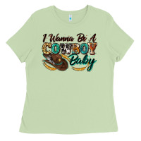 Matcha i wanna be a cowboy baby Ladies Tee - Zillion Design Studio