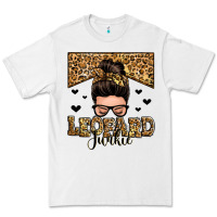 White leopard junkie messy bun Premium Tee - Zillion Design Studio