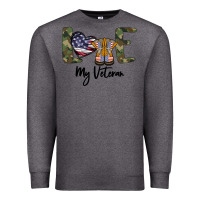 Charcoal Heather My Veteran Premium Sweatshirt - Bettercallsaul