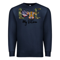 Navy My Veteran Premium Sweatshirt - Bettercallsaul