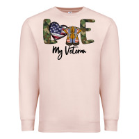 Pale Pink My Veteran Premium Sweatshirt - Bettercallsaul