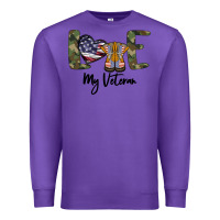 Purple My Veteran Premium Sweatshirt - Bettercallsaul