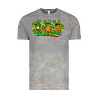 Cloud Rock st patricks day gnomes shamrock gold rainbow Vintage Tee - Artiststas