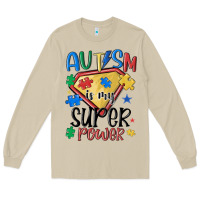 Mushroom autism is my super power Long Sleeve Tee - MaliasSmallBusiness