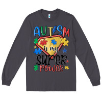 Smoke autism is my super power Long Sleeve Tee - MaliasSmallBusiness