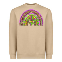 Mushroom mardi gras rainbow Heavyweight Sweatshirt - Jasminsmagicworld