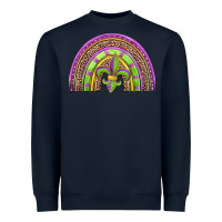 Navy mardi gras rainbow Heavyweight Sweatshirt - Jasminsmagicworld