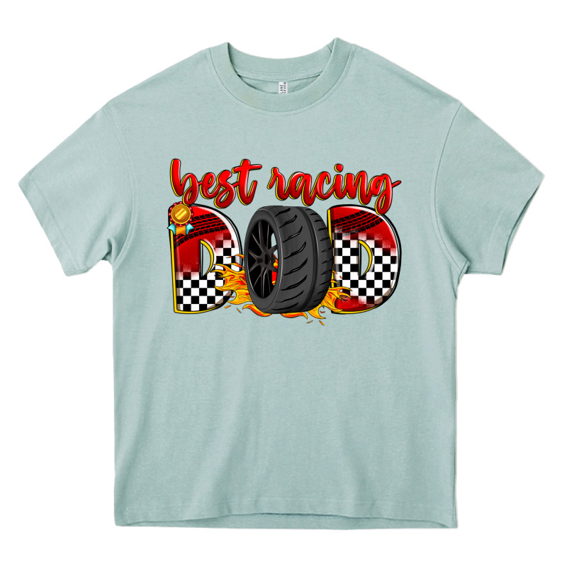 Best Racing Dad Heavy Core Tee by Zillion Design Studio | Teevron