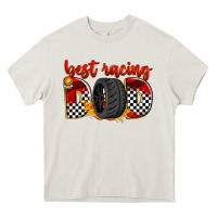 Cream best racing dad Heavy Core Tee - Zillion Design Studio