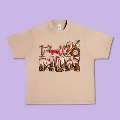 T Ball Mom Urban Heavy Tee Designed By Adodesignshop