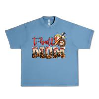 Pebble Blue t ball mom Urban Heavy Tee - AdoDesignShop