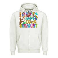Oatmeal Heather LGBTQ I Can't Even Think Straight Zipper Hoodie - BundleAndBundleShop