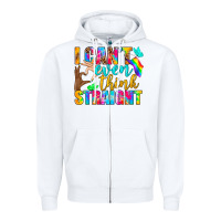 White LGBTQ I Can't Even Think Straight Zipper Hoodie - BundleAndBundleShop