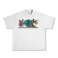 Lunar Rock peace love triceratops horridus Urban Heavy Tee - LillyAllenDesigns
